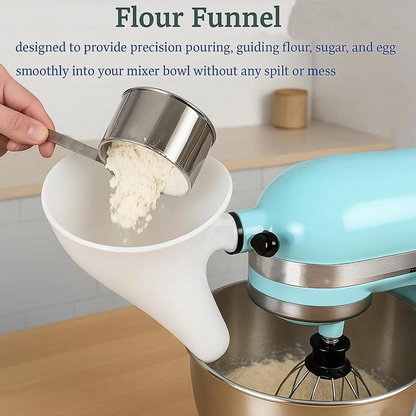 🔥✨Flour Funnel for Stand Mixer