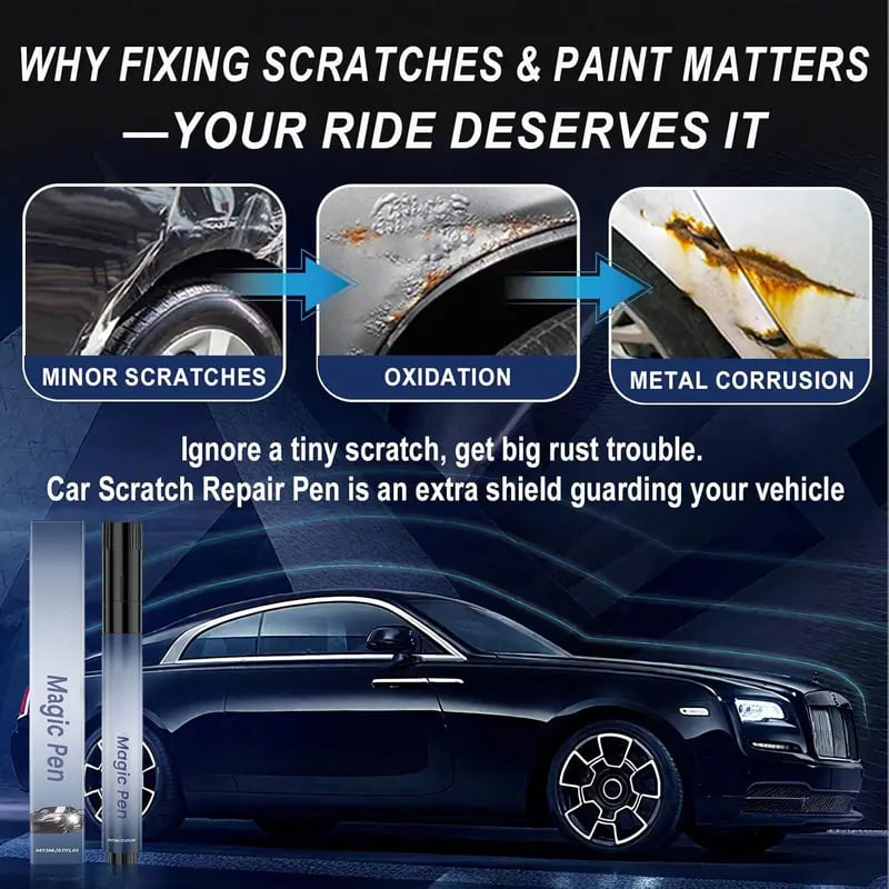 🔥Last Day 49% OFF - 🚗✨ Magic Car Scratch Removal Pen – Instant Paint Repair & Shine 🛠️🍂