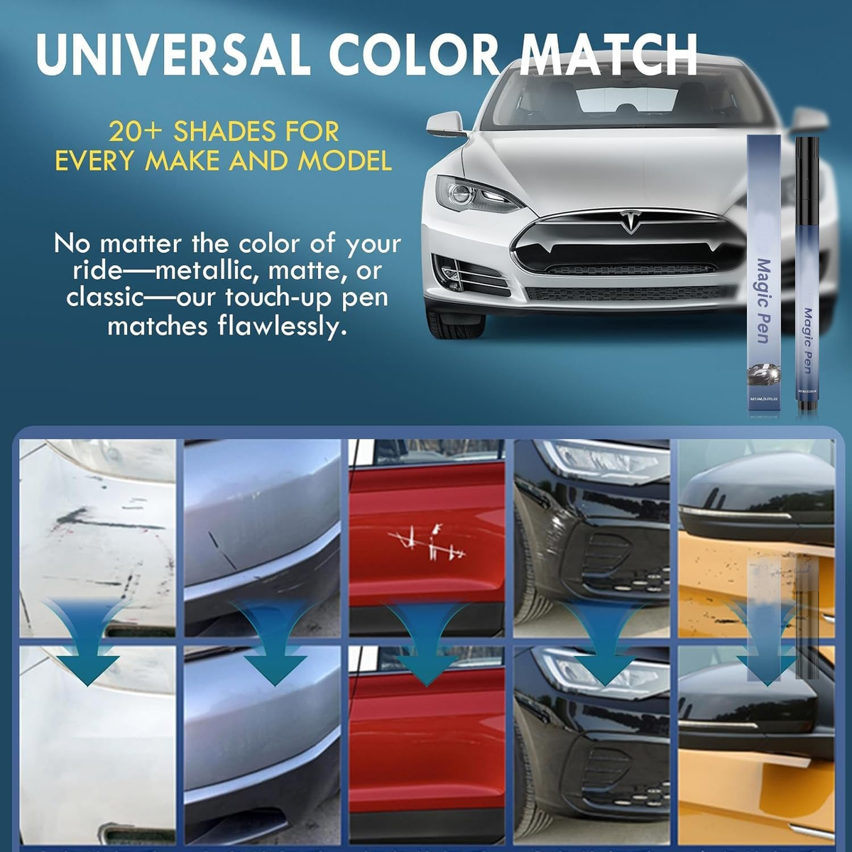 🔥Last Day 49% OFF - 🚗✨ Magic Car Scratch Removal Pen – Instant Paint Repair & Shine 🛠️🍂