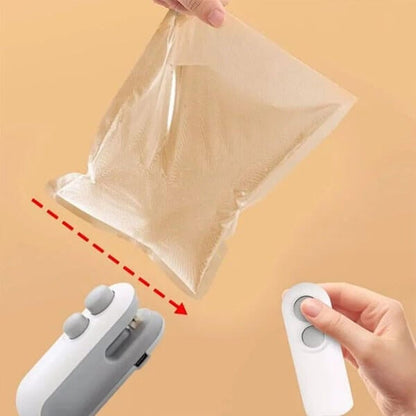 🎁 Mini Sealer Small Household Hand Pressure Sealer Portable Snack Plastic Bag Heat Sealing Machine