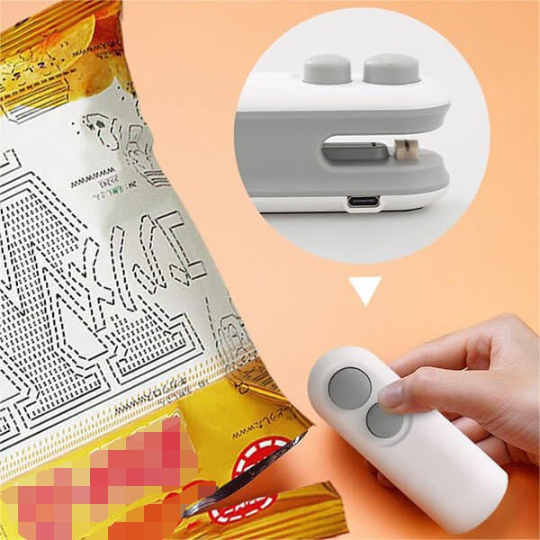 🎁 Mini Sealer Small Household Hand Pressure Sealer Portable Snack Plastic Bag Heat Sealing Machine