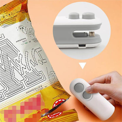 🎁 Mini Sealer Small Household Hand Pressure Sealer Portable Snack Plastic Bag Heat Sealing Machine