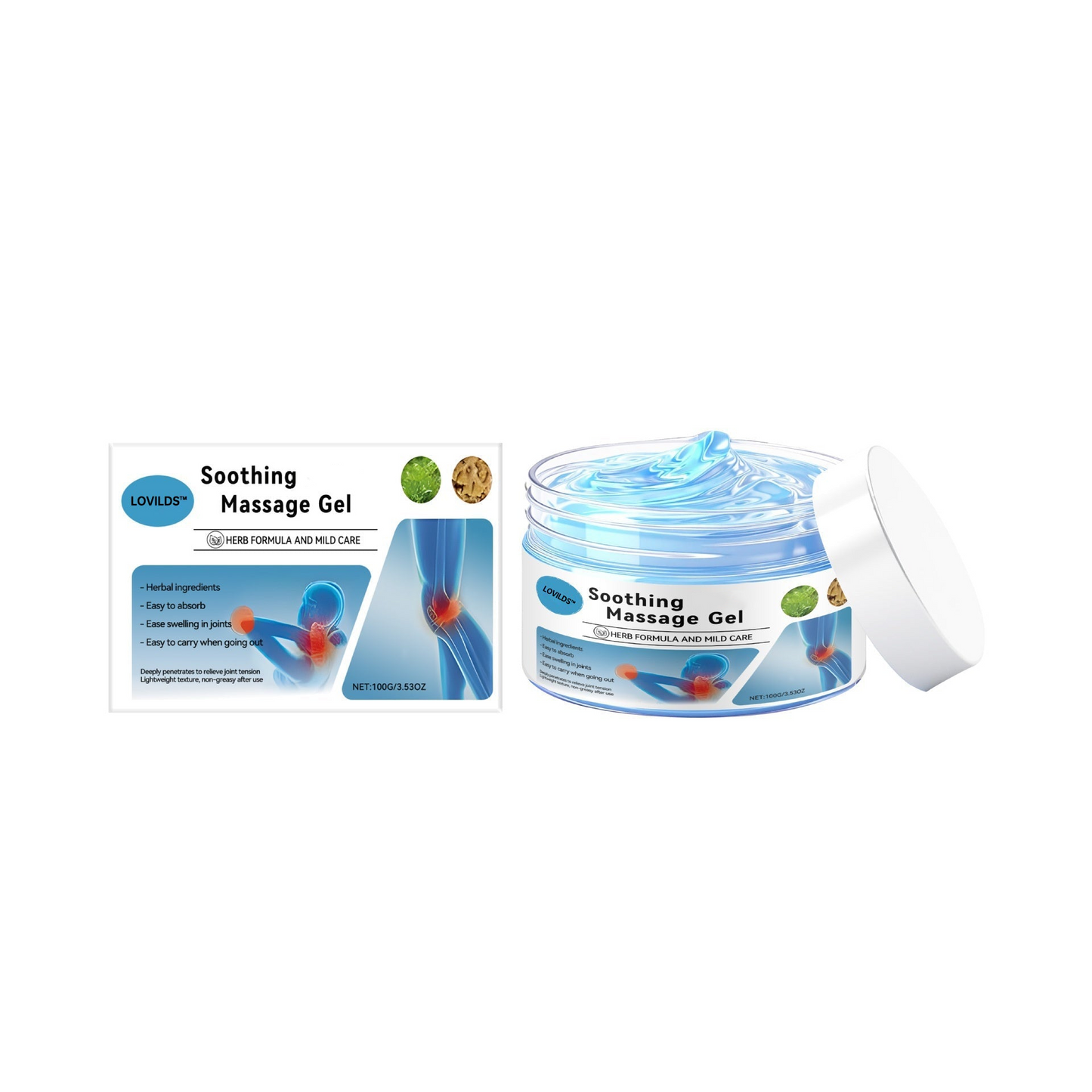 🔥Instant Relief🔥 LOVILDS™ joint Relief Gel – Natural Herbal Ointment Wellness