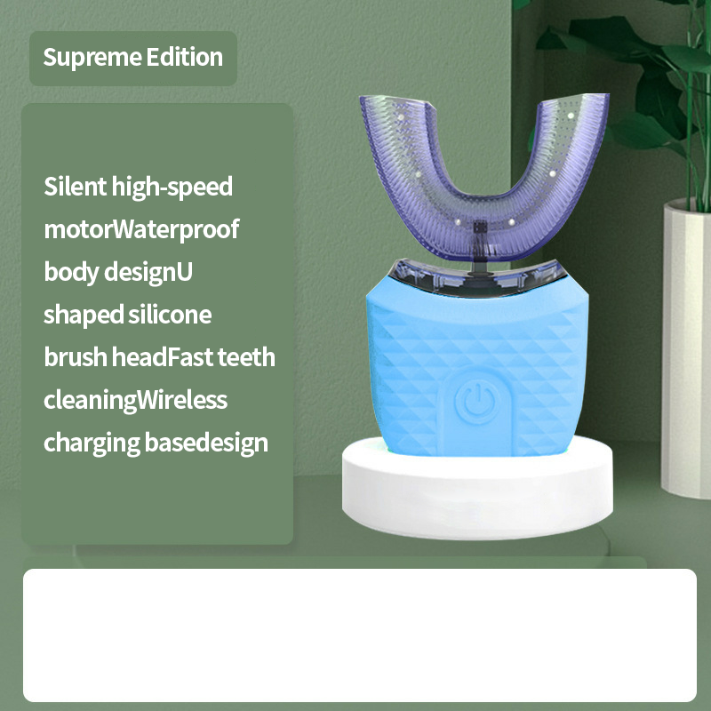 Blizkox™ Smart Sonic 360° Toothbrush – Deep Ultrasonic Cleaner That Lasts 30 Days