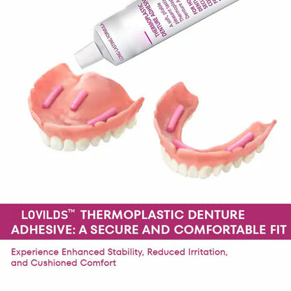 ⏰ Ends Today: 83% OFF! 🦷 LOVILDS™ 4-Day Hold Denture Gel