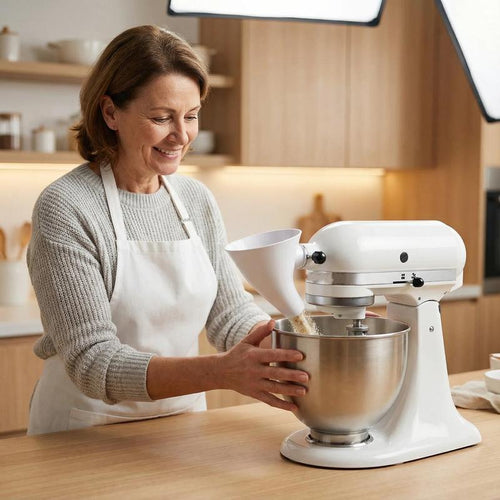 🔥✨Flour Funnel for Stand Mixer