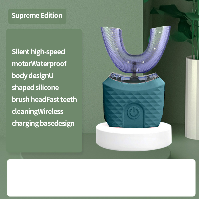 Blizkox™ Smart Sonic 360° Toothbrush – Deep Ultrasonic Cleaner That Lasts 30 Days