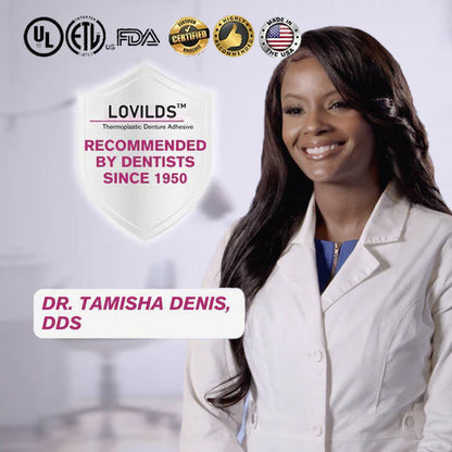 ⏰ Ends Today: 83% OFF! 🦷 LOVILDS™ 4-Day Hold Denture Gel