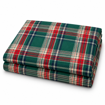 Classic Plaid Rectangular Tablecloth