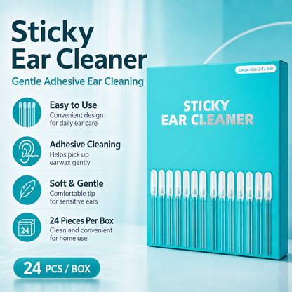 Sticky Ear Cleaning Sticks