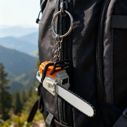 🔧 Chainsaw Keychain | Portable Chainsaw Key Ring