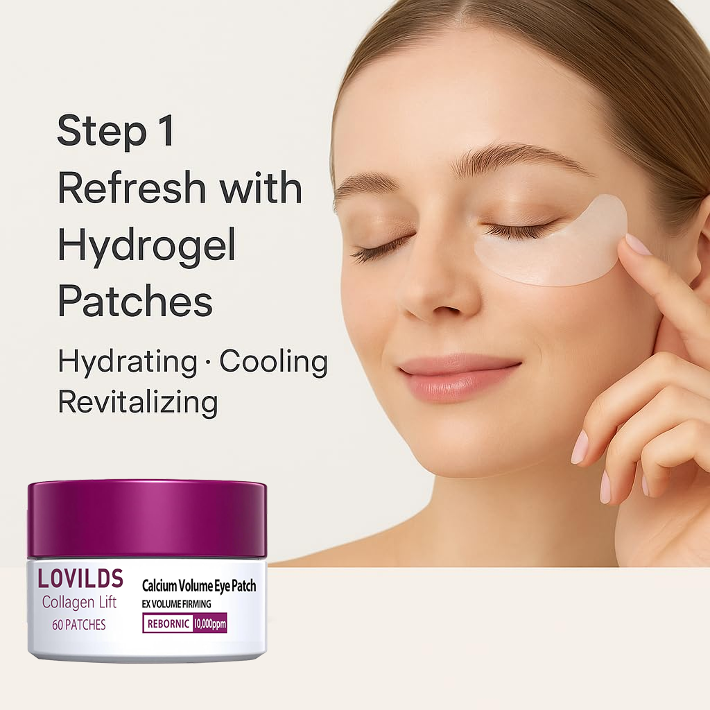 💗 LOVILDS Collagen Lift Eye Balm Stick + Eye Patch Set.