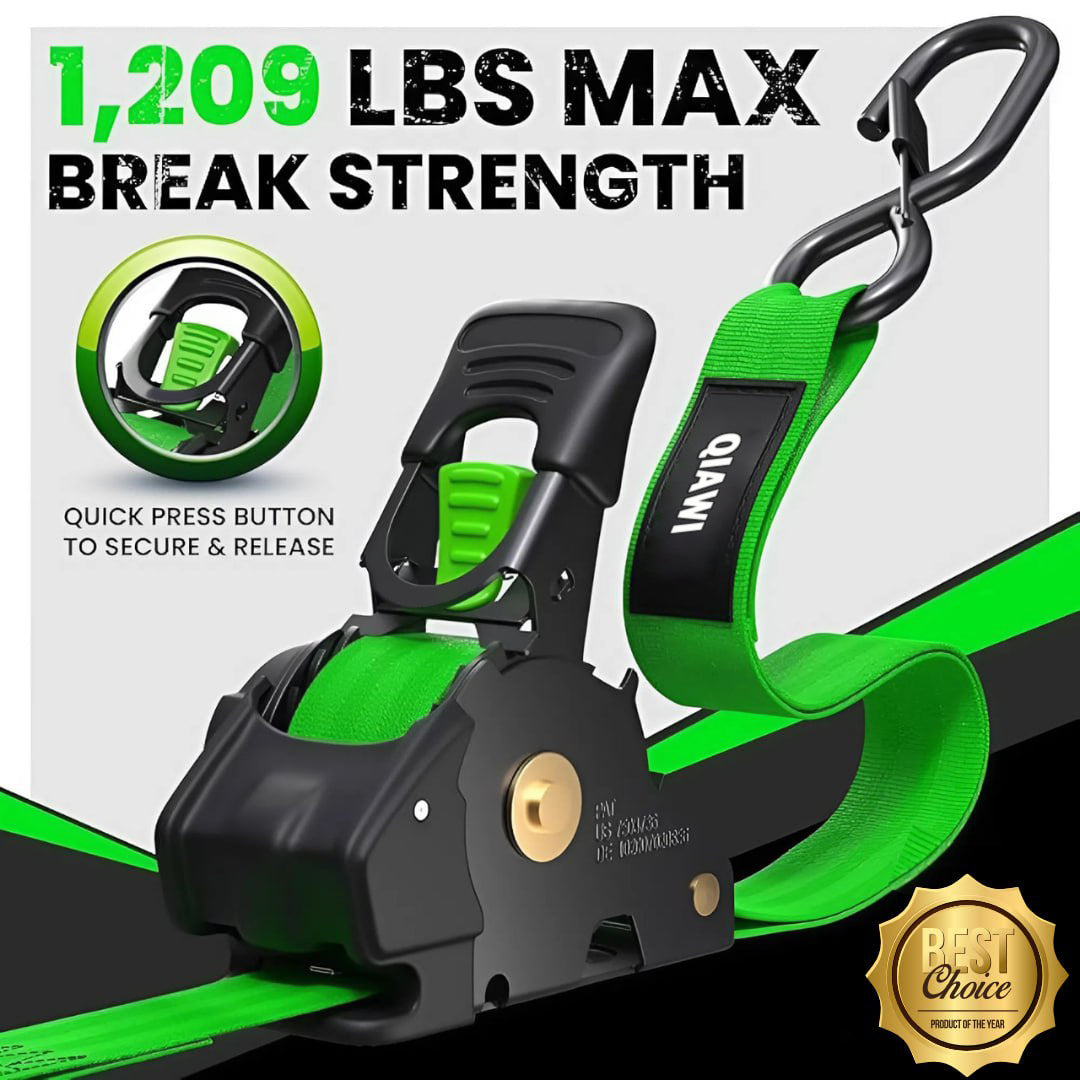Limited Time – Upgraded 2025 Retractable Tie-Down Strap (Perfect Gift for Men)