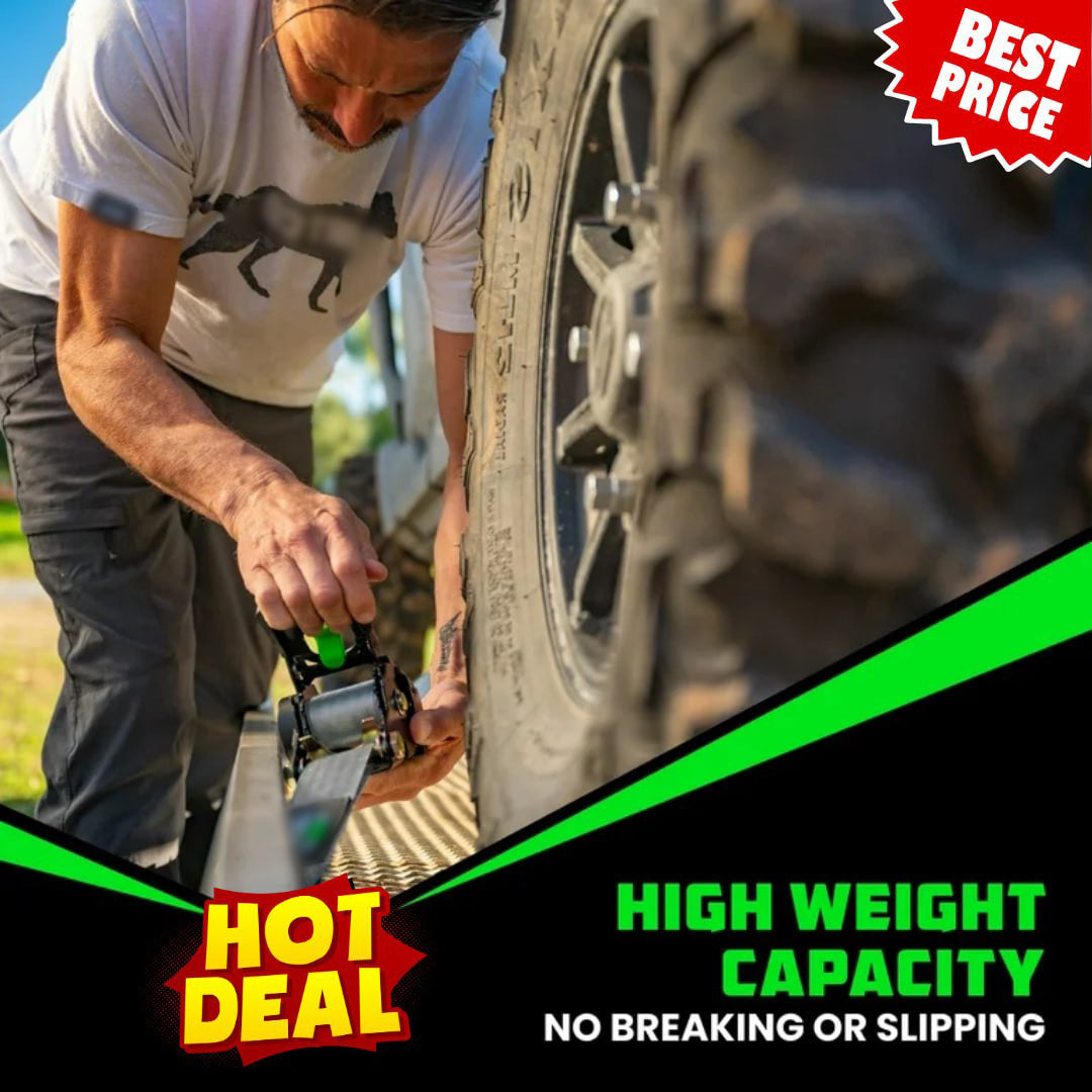 Limited Time – Upgraded 2025 Retractable Tie-Down Strap (Perfect Gift for Men)