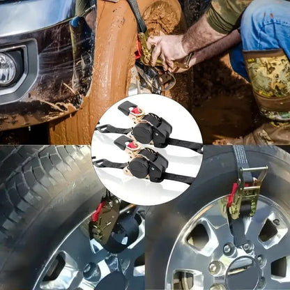 Limited Time – Upgraded 2025 Retractable Tie-Down Strap (Perfect Gift for Men)